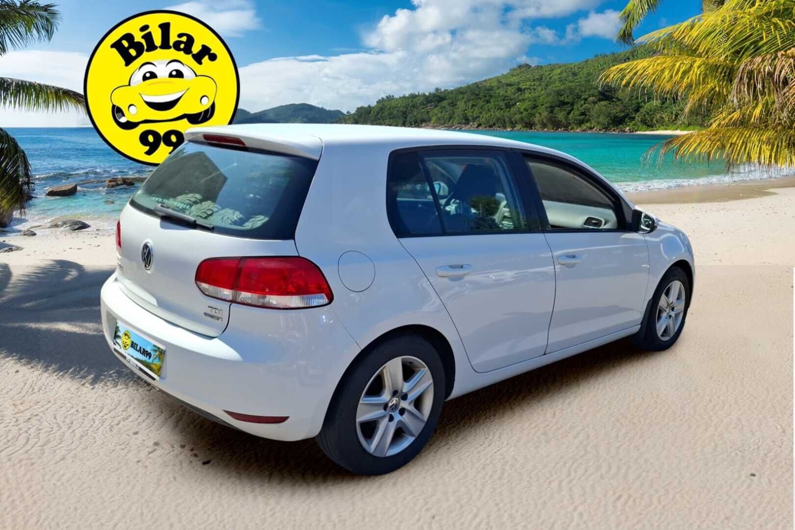 Volkswagen Golf 2010 Comfortline 1,6 TDI 77 kW (105 hv) BlueMotion Technology * Lohko + sisä / Suomi-Auto / Vakkari / Aut. ilm* - Jakopää 7/2025 / Huolto 7/2025 / Ilmastointi täytetty 7/2025 / Renkaat ok *