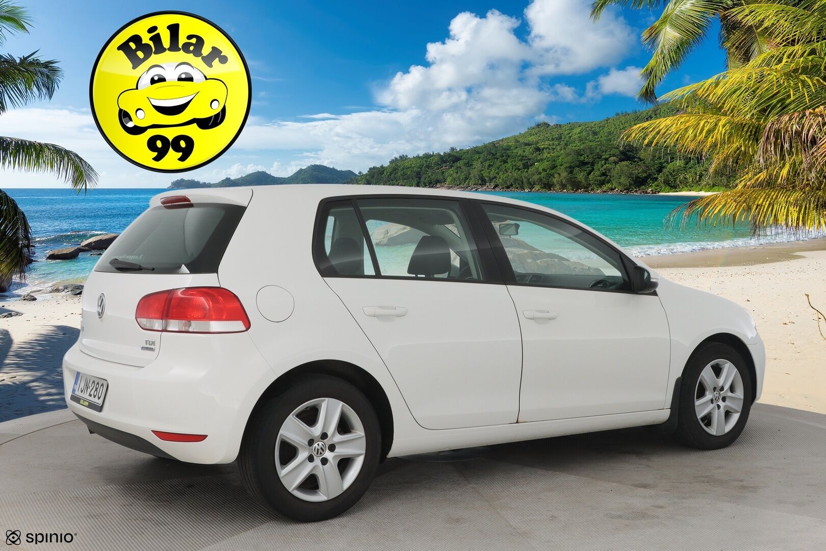 Volkswagen Golf 2010 Comfortline 1,6 TDI 77 kW (105 hv) BlueMotion Technology * Lohko + sisä / Suomi-Auto / Vakkari / Aut. ilm* - Jakopää 7/2025 / Huolto 7/2025 / Ilmastointi täytetty 7/2025 / Renkaat ok *