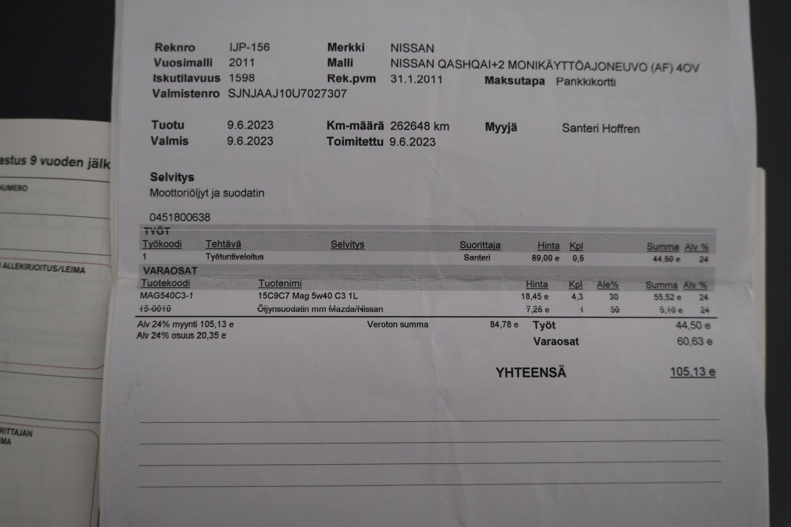 Nissan Qashqai+2 2011 1,6L Acenta 2WD 5MT MY10 - Huutokaupat.com | Leimaa 05/27!