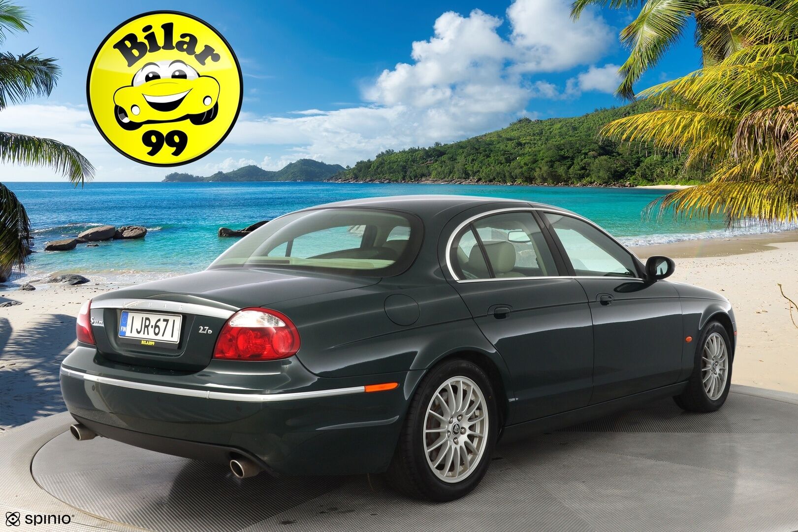 Jaguar S-Type 2006 2,7D V6 Executive Aut *Lohko / Vakkari / Täysnahka / Ilmastointi / Tutka* - Juuri katsastettu / Siistikuntoinen / Kahdet hyvät renkaat + vanteet