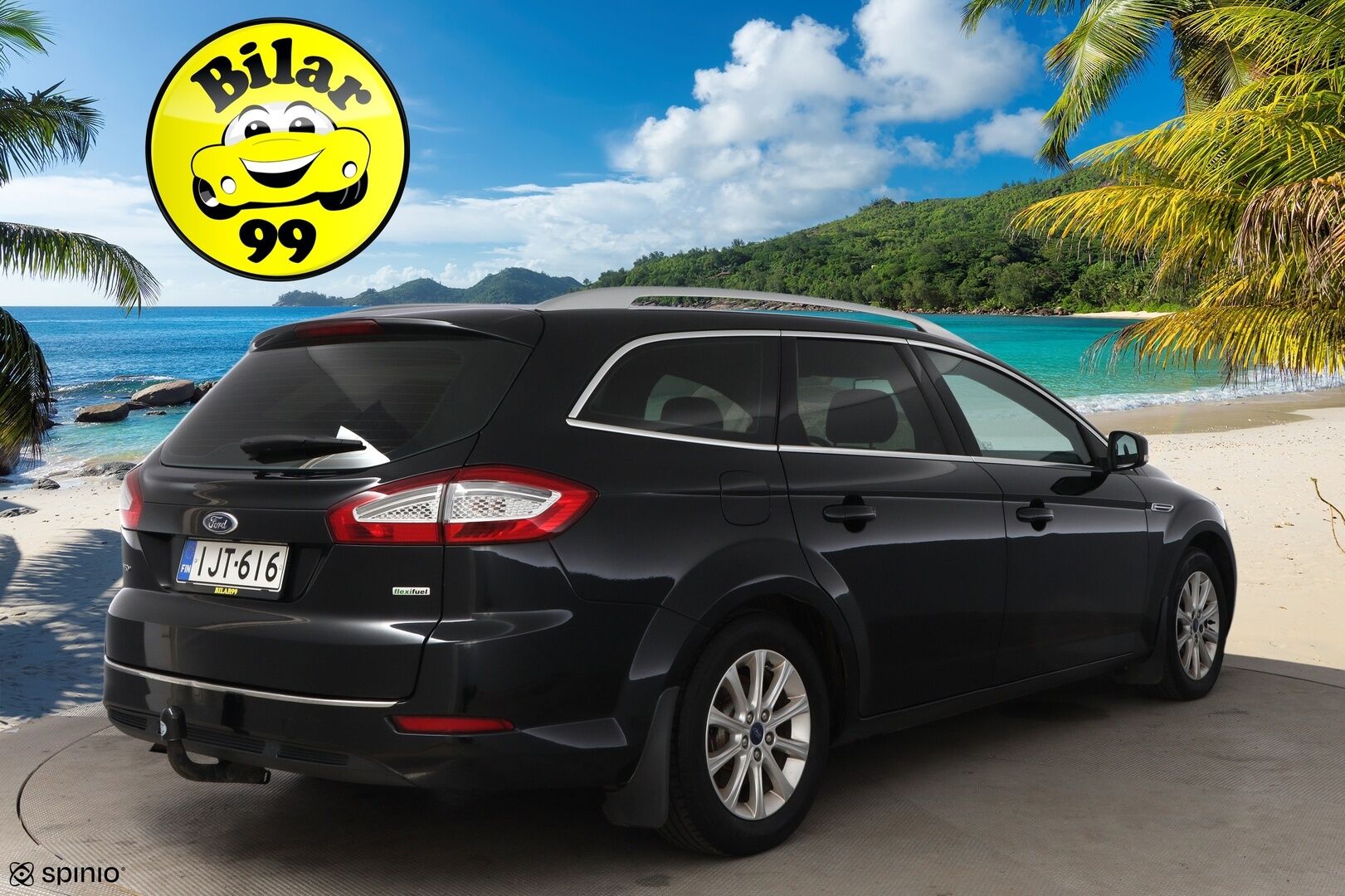 Ford Mondeo 2011 2,0 145hv Flexifuel Titanium M5 Wagon * Suomiauto / Vetokoukku / Lohko & Sisäpistoke / Vakkari / Peruutustutka - 2x Renkaat aluvantein / Moottori vaihdettu / Siisti ikäisekseen!