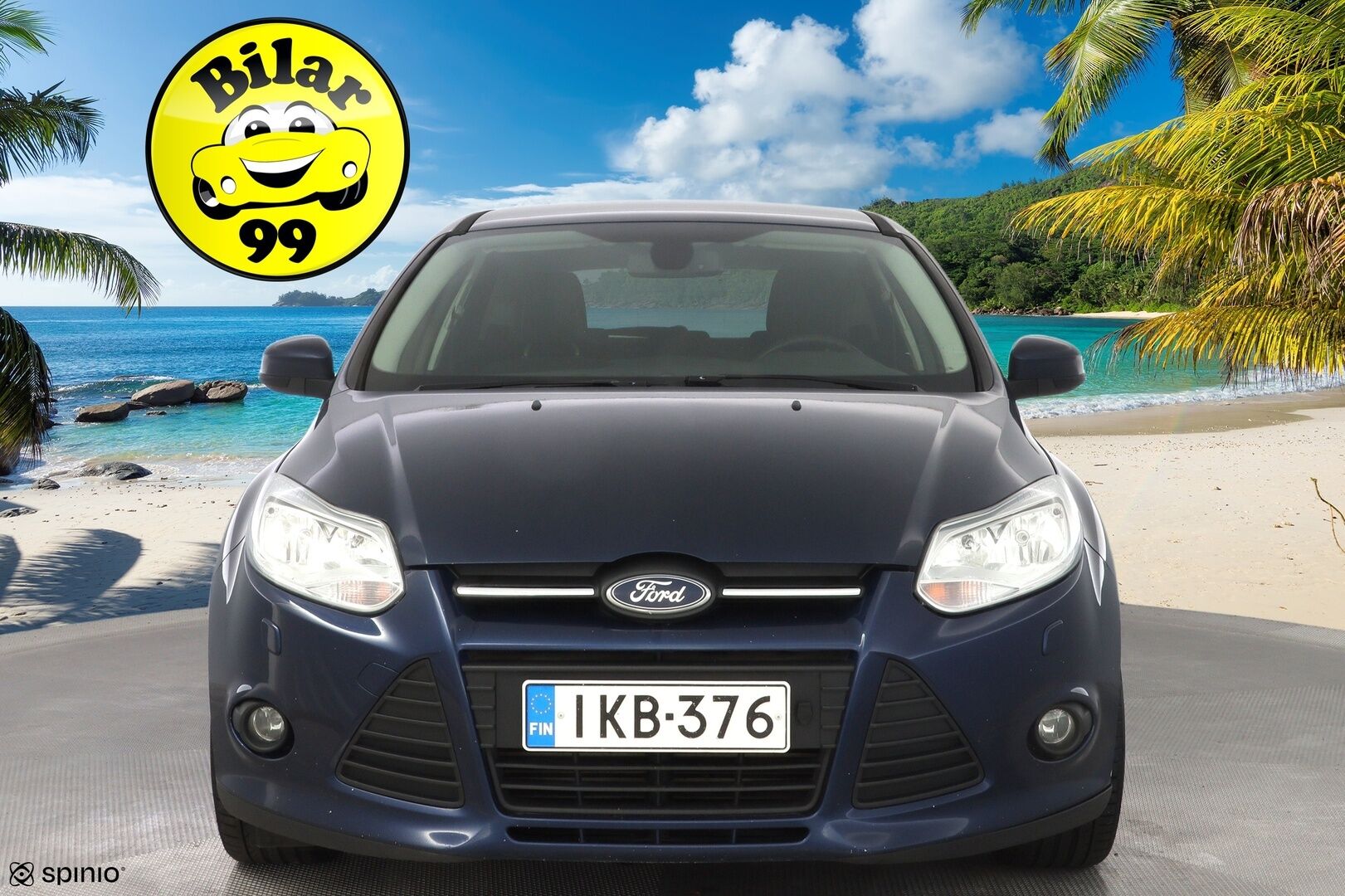 Ford Focus 2012 1.6 Ecoboost 150 hv Trend M6 *Lohko+sisä / Bt-Audio / Vakkari* - Suomi-auto / Kahdet alumiinivanteet! / Särmä huoltohistoria! 
