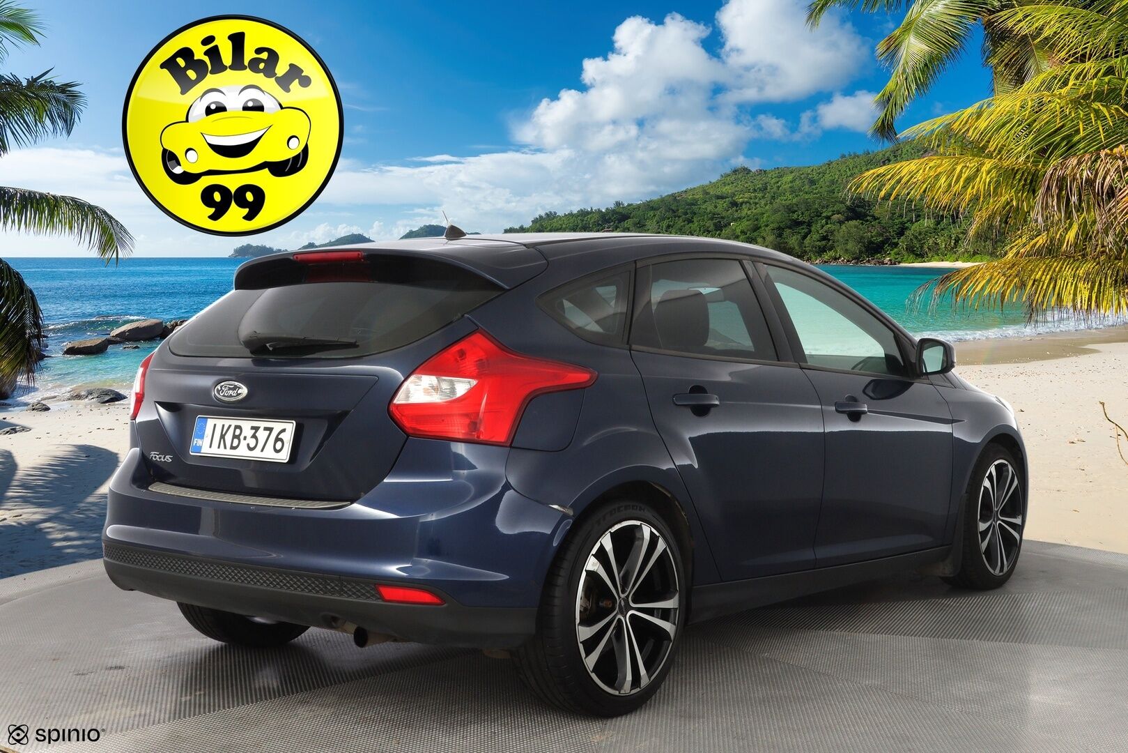 Ford Focus 2012 1.6 Ecoboost 150 hv Trend M6 *Lohko+sisä / Bt-Audio / Vakkari* - Suomi-auto / Kahdet alumiinivanteet! / Särmä huoltohistoria! 