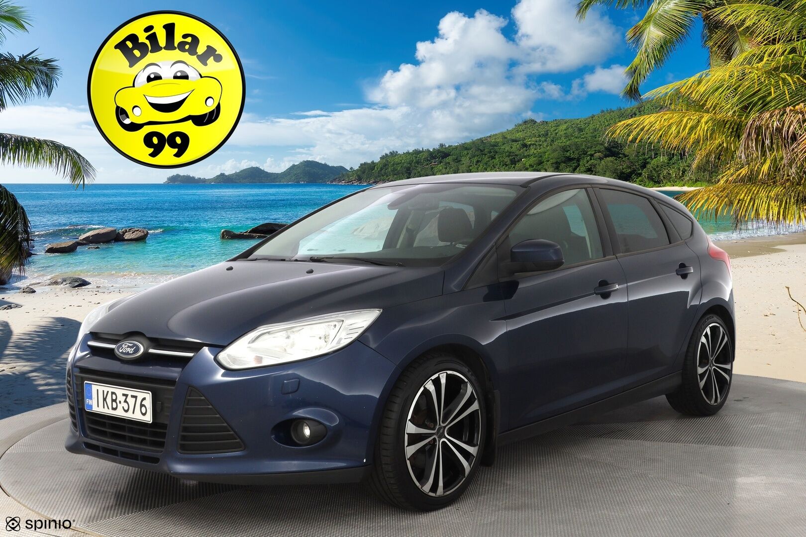 Ford Focus 2012 1.6 Ecoboost 150 hv Trend M6 *Lohko+sisä / Bt-Audio / Vakkari* - Suomi-auto / Kahdet alumiinivanteet! / Särmä huoltohistoria! 