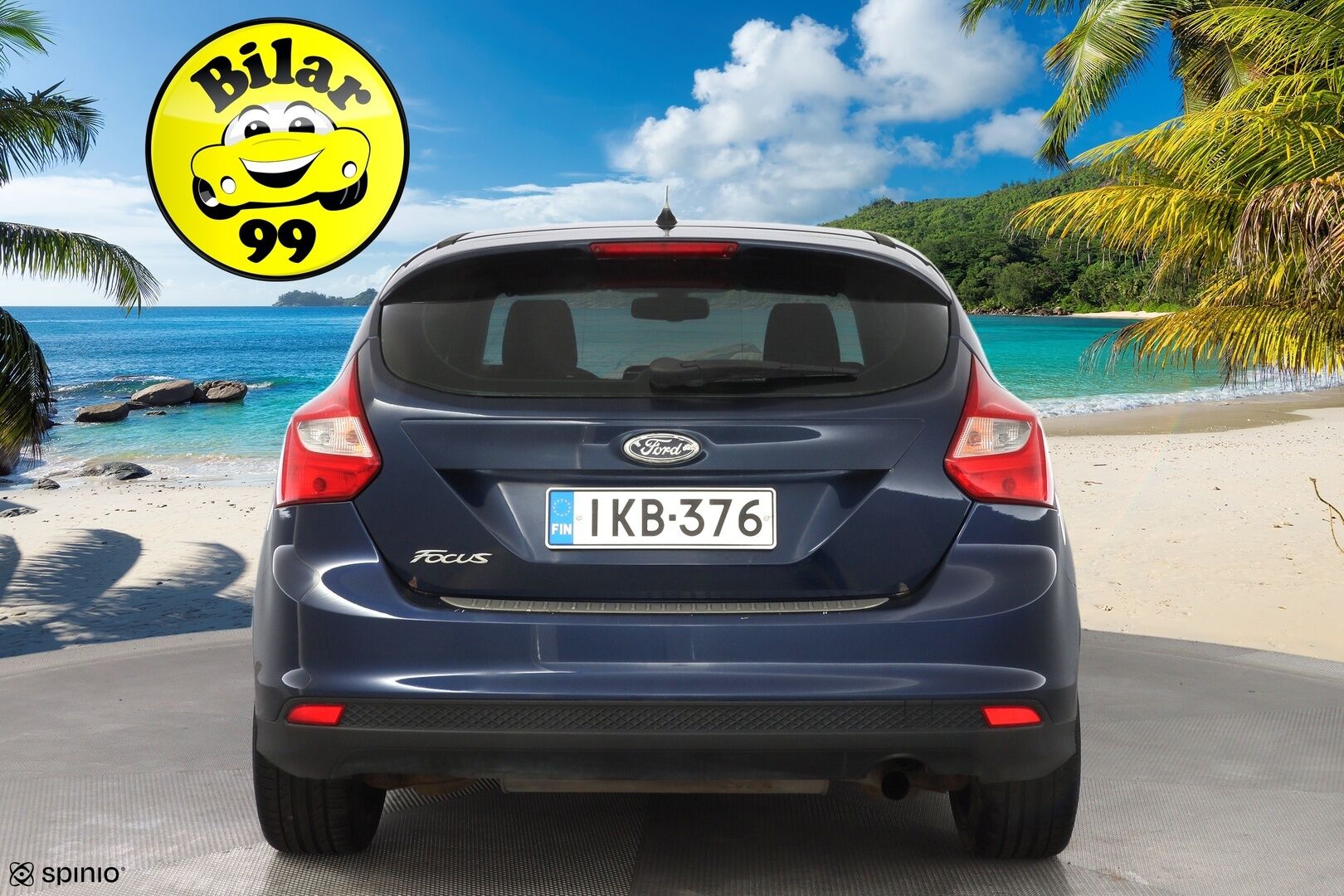 Ford Focus 2012 1.6 Ecoboost 150 hv Trend M6 *Lohko+sisä / Bt-Audio / Vakkari* - Suomi-auto / Kahdet alumiinivanteet! / Särmä huoltohistoria! 