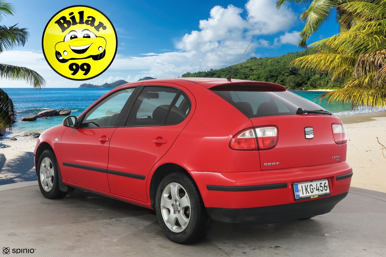 Seat Leon 2003 4D LEON HATCHBACK 1.9TDI **Myydään huutokaupat.com:ssa** - 2x loistavat renkaat / Ilmastointi / Huippu kunnossa!