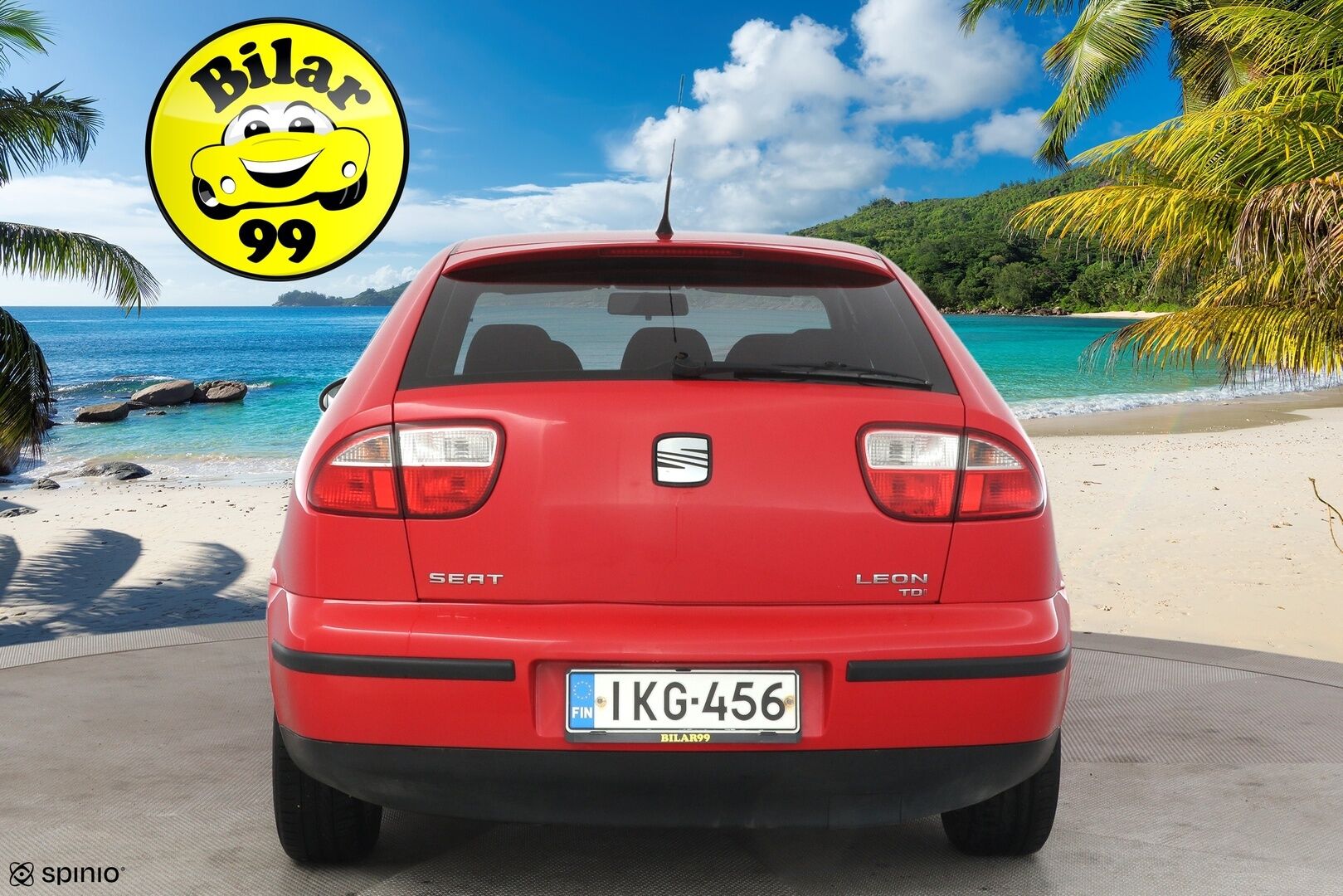 Seat Leon 2003 4D LEON HATCHBACK 1.9TDI **Myydään huutokaupat.com:ssa** - 2x loistavat renkaat / Ilmastointi / Huippu kunnossa!