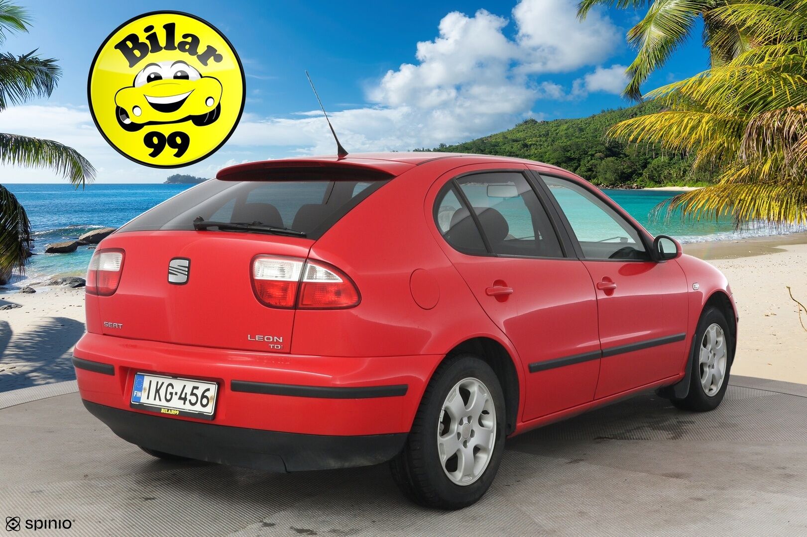 Seat Leon 2003 4D LEON HATCHBACK 1.9TDI **Myydään huutokaupat.com:ssa** - 2x loistavat renkaat / Ilmastointi / Huippu kunnossa!