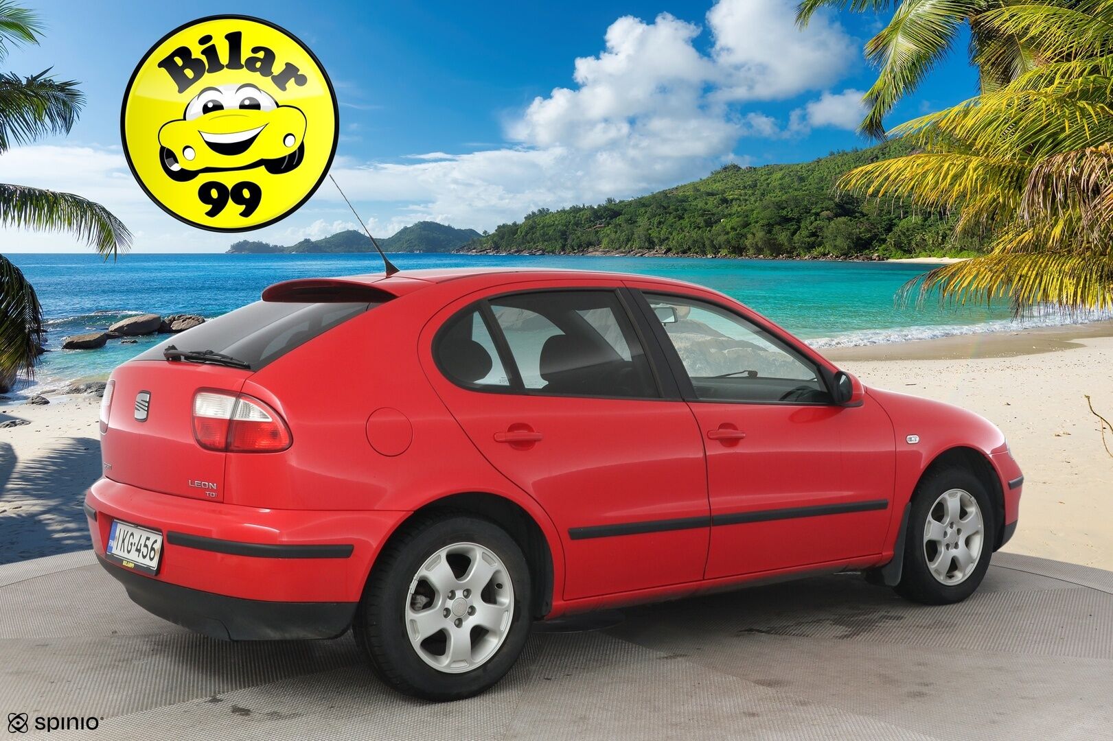 Seat Leon 2003 4D LEON HATCHBACK 1.9TDI **Myydään huutokaupat.com:ssa** - 2x loistavat renkaat / Ilmastointi / Huippu kunnossa!