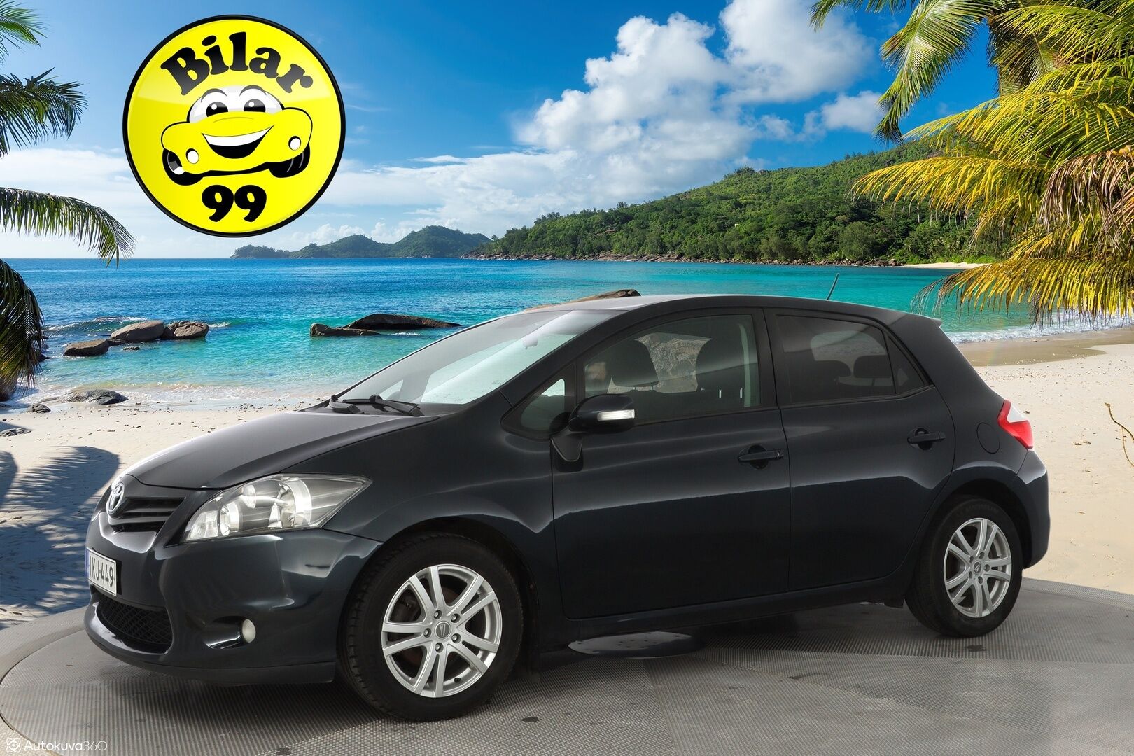 Toyota Auris 2012 1,6 Valvematic Sol Edition - Webasto / Ilmastointi / Vakionopeudensäädin / Siisti / Kahdet renkaat alumiinivantein