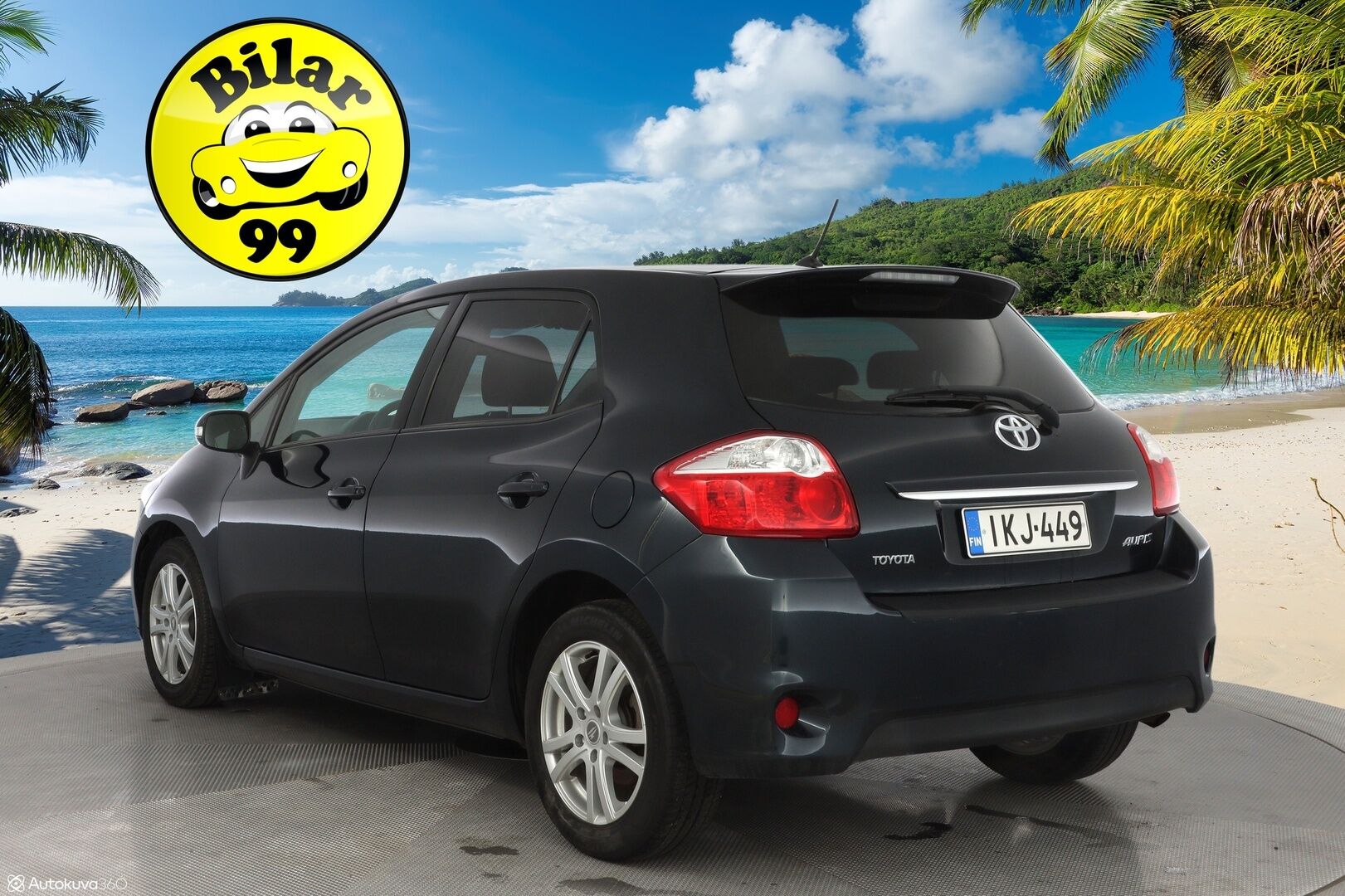 Toyota Auris 2012 1,6 Valvematic Sol Edition - Webasto / Ilmastointi / Vakionopeudensäädin / Siisti / Kahdet renkaat alumiinivantein
