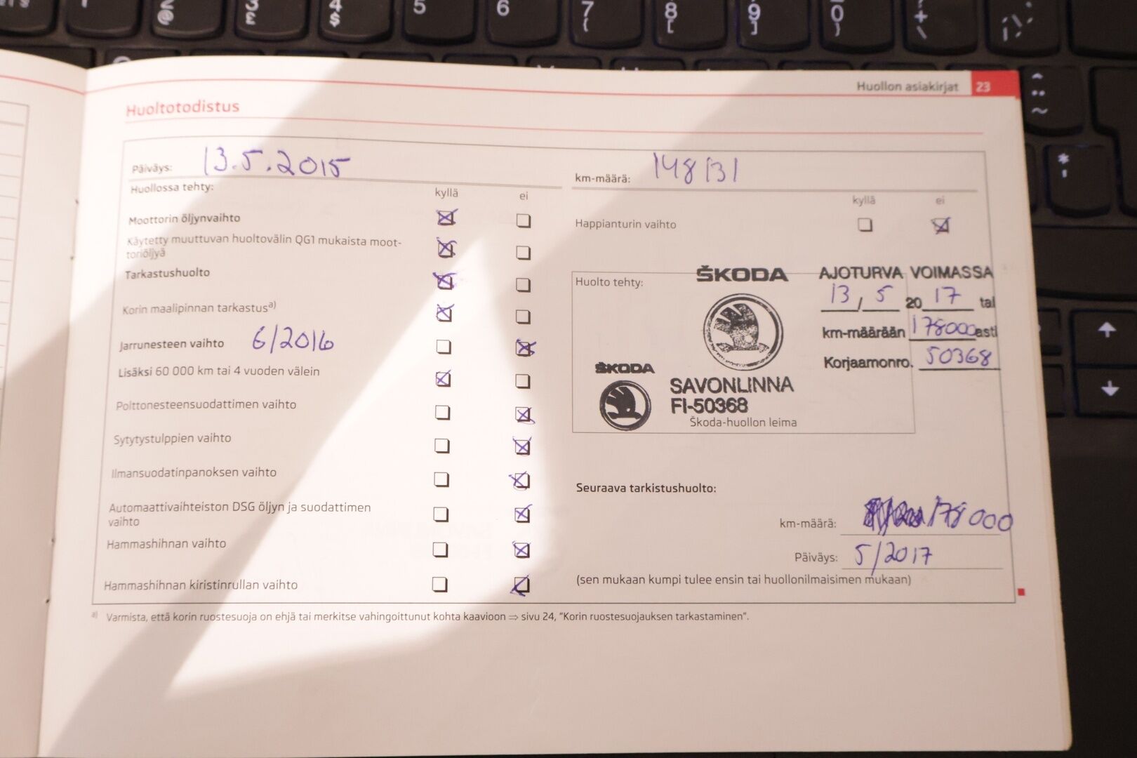 Skoda Superb 2011 Combi 2,0 TDI - Myydään Huutokaupat.com- sivustolla
