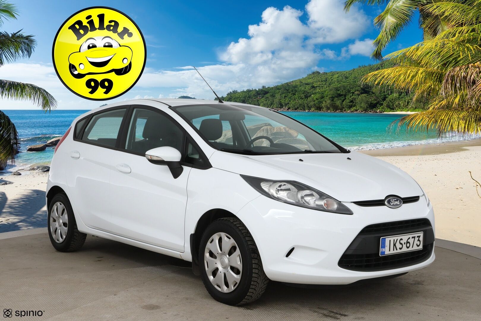 Ford Fiesta 2012 1,25 60 hv Trend M5 5-ovinen / Suomi-auto / Lohko + sis.pistoke / Lämmitettävä tuulilasi - 2 om. Suomi-auto erinomaisella huoltohistorialla!