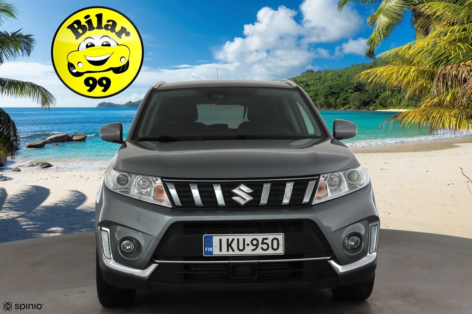 Suzuki Vitara 2019 112 BOOSTERJET 4WD GL+ 6AT * Suomi-auto / ACC / P.kamera / Lohkolämmitin / Koukku * - Kahdet renkaat aluvanteilla - HULLU BLACKWEEK KORKOTARJOUS 2,49%