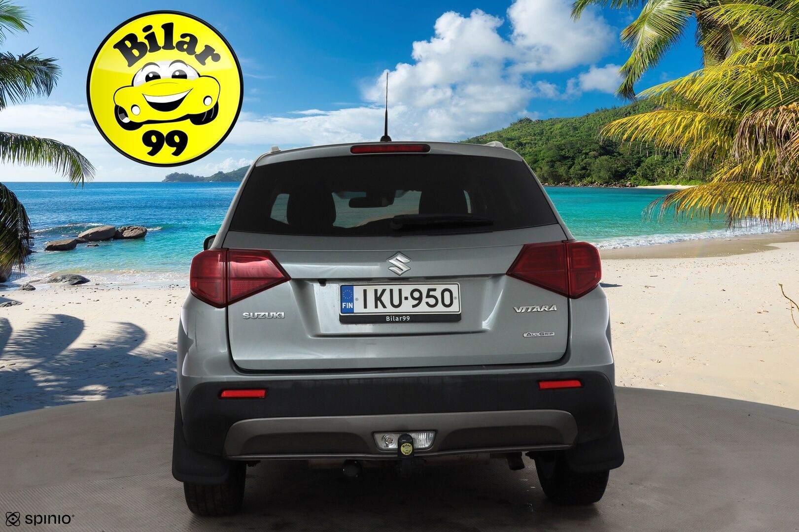 Suzuki Vitara 2019 112 BOOSTERJET 4WD GL+ 6AT * Suomi-auto / ACC / P.kamera / Lohkolämmitin / Koukku * - Kahdet renkaat aluvanteilla - HULLU BLACKWEEK KORKOTARJOUS 2,49%