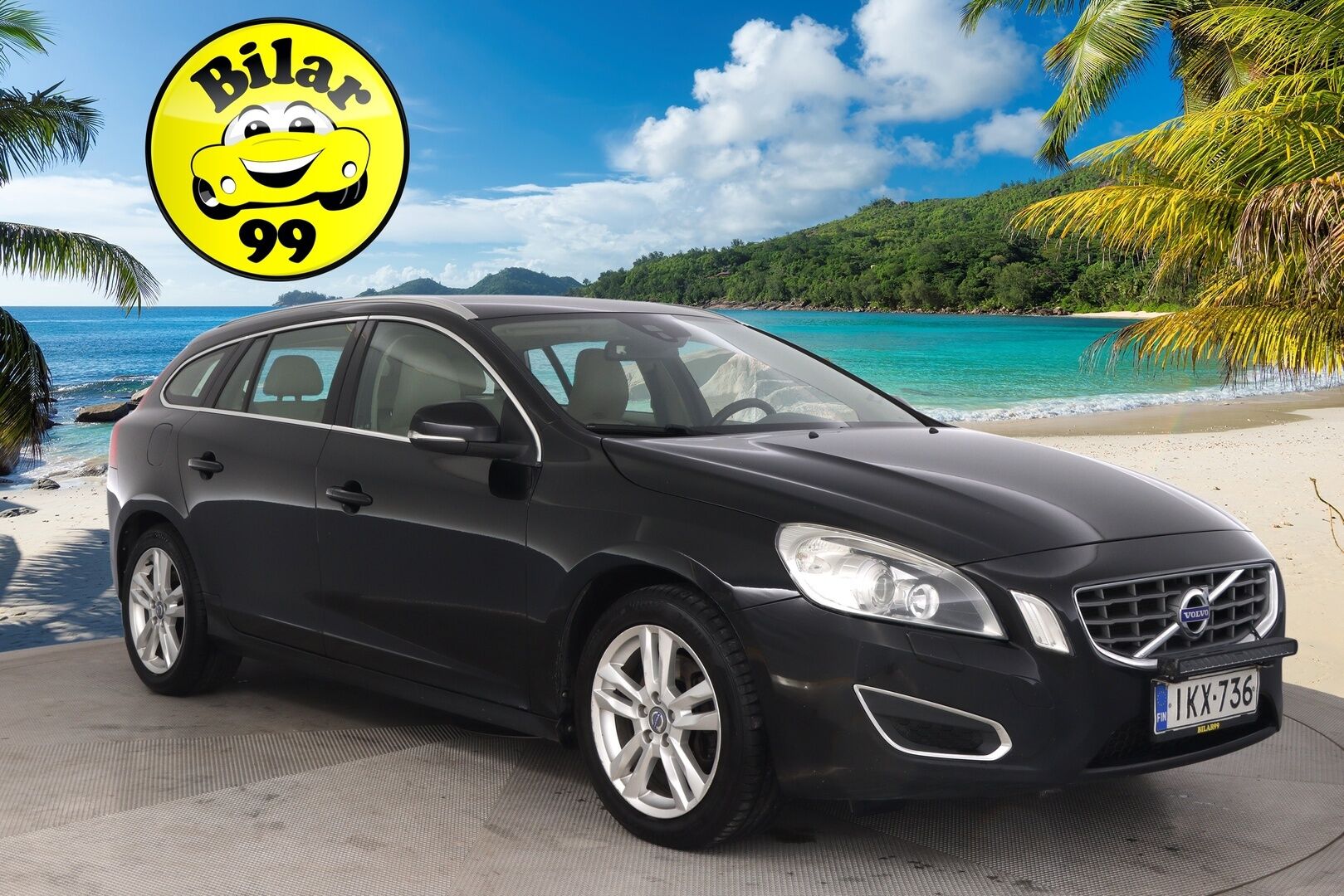 Volvo V60 2013 D5 AWD Summum Business aut *Webasto / Muistipenkki / Nahat / Koukku / Navi / Suomiauto* - 2x renkaat&alut / Huollettu 01/2026 / Takatutka / Led lisävalo