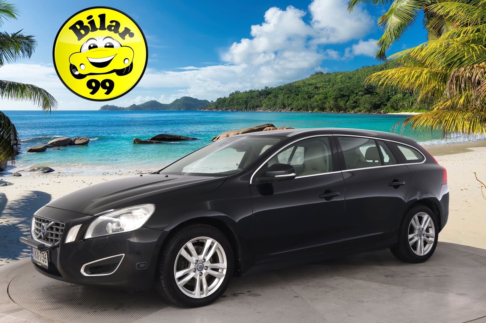 Volvo V60 2013 D5 AWD Summum Business aut *Webasto / Muistipenkki / Nahat / Koukku / Navi / Suomiauto* - 2x renkaat&alut / Huollettu 01/2026 / Takatutka / Led lisävalo