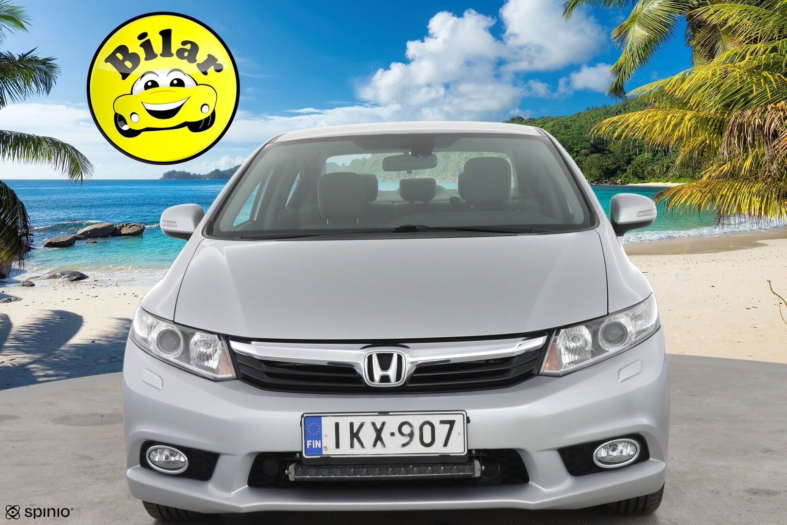 Honda Civic 2013 4D 1,8i Executive AT - Vakionopeudensäädin | Peruutuskamera & Tutka |  Automaattinen ilmastointi | Lohko + sisäpistoke | Hyvin huollettu! |