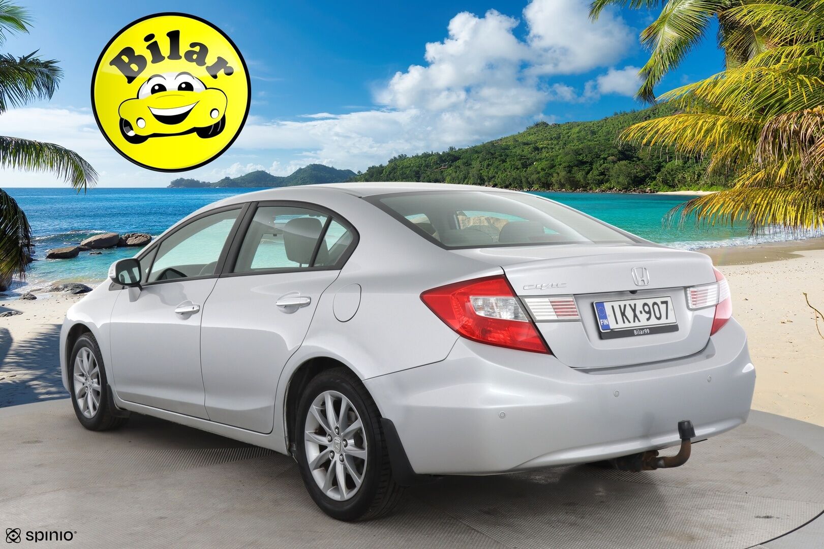 Honda Civic 2013 4D 1,8i Executive AT - Vakionopeudensäädin | Peruutuskamera & Tutka |  Automaattinen ilmastointi | Lohko + sisäpistoke | Hyvin huollettu! |