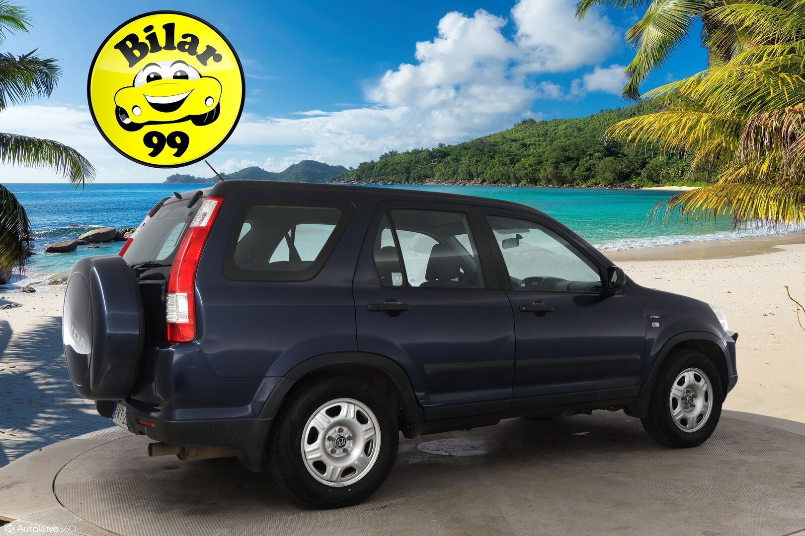 Honda CR-V 2006 2,0i 4WD Comfort - Suomiauto / Metalliväri / Lohko & Sisäpistoke / Kahdet fiksut renkaat!