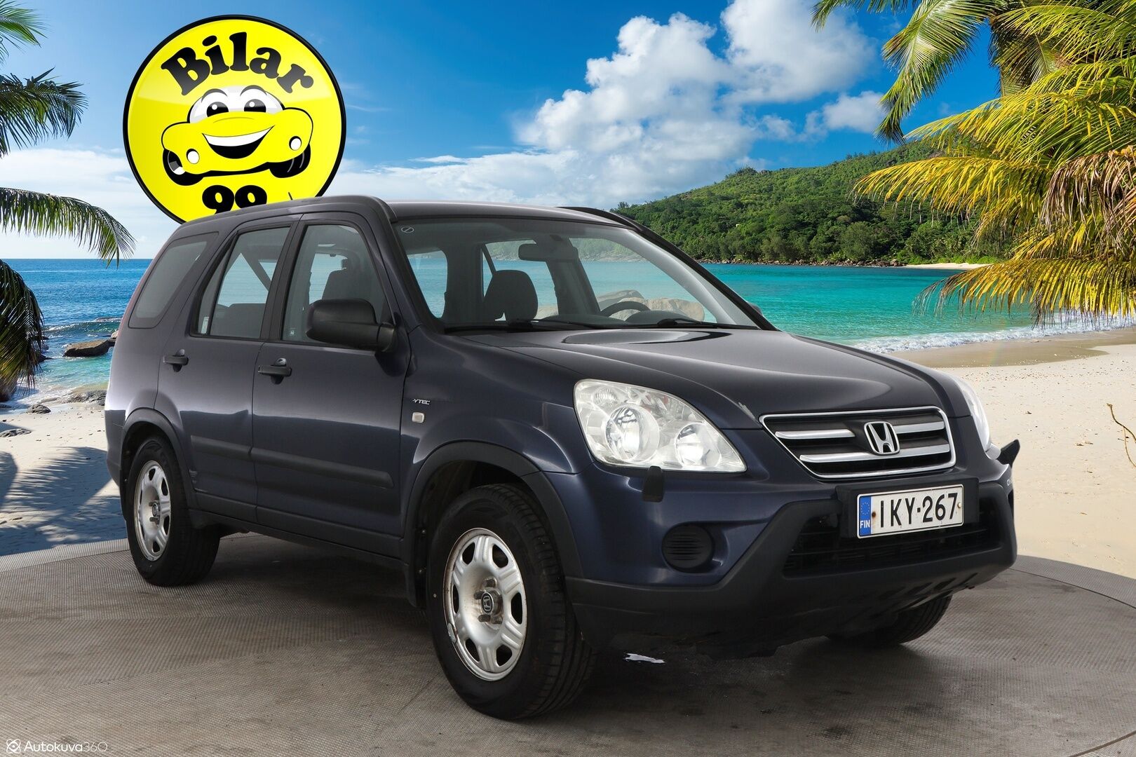 Honda CR-V 2006 2,0i 4WD Comfort - Suomiauto / Metalliväri / Lohko & Sisäpistoke / Kahdet fiksut renkaat!