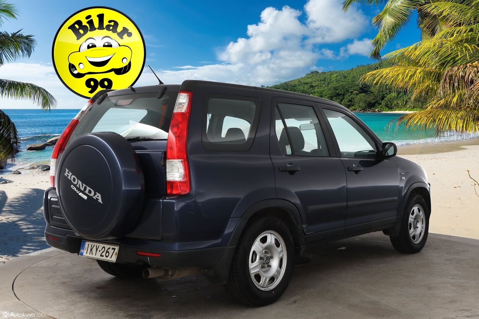 Honda CR-V 2006 2,0i 4WD Comfort - Suomiauto / Metalliväri / Lohko & Sisäpistoke / Kahdet fiksut renkaat!