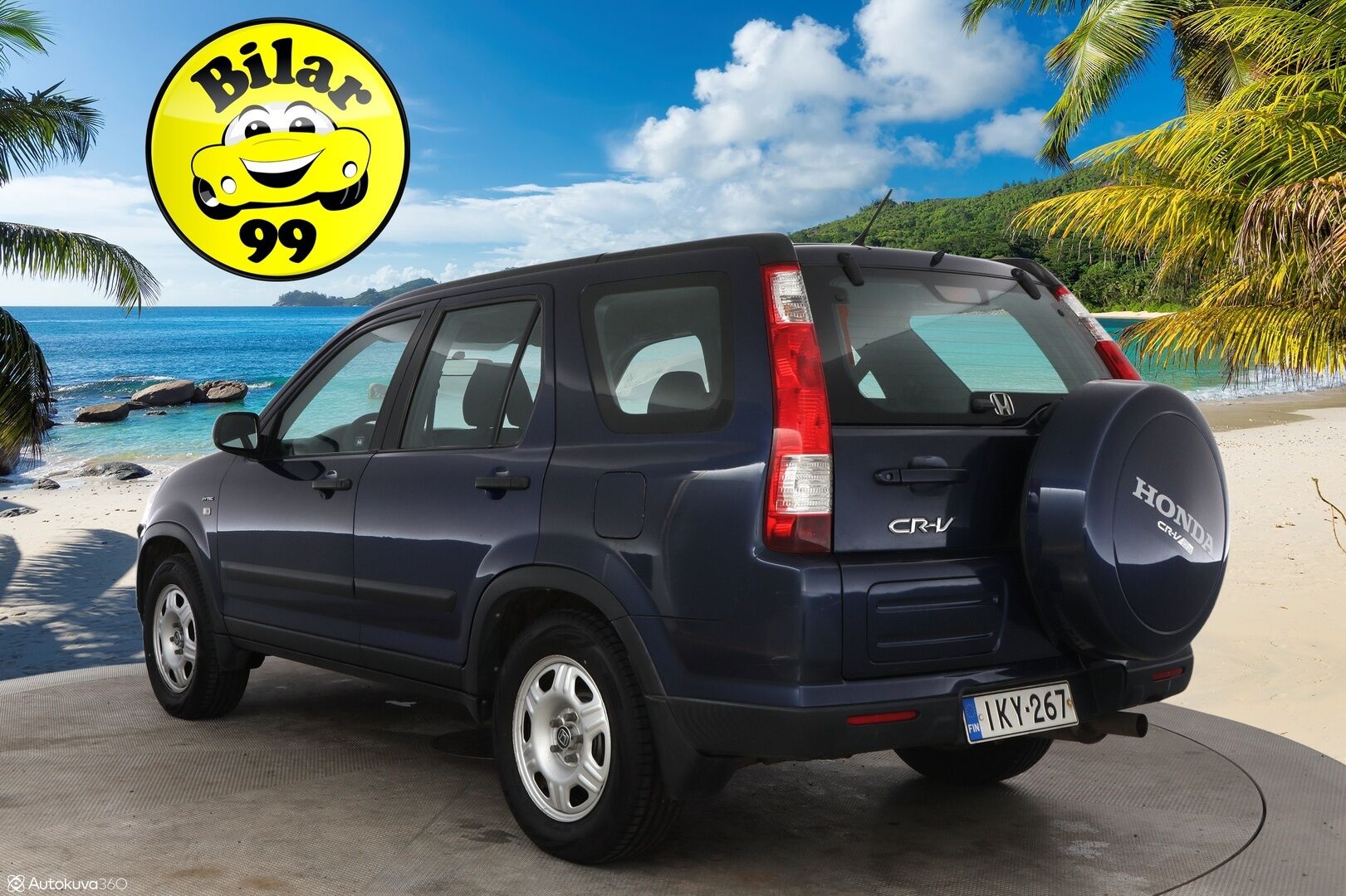 Honda CR-V 2006 2,0i 4WD Comfort - Suomiauto / Metalliväri / Lohko & Sisäpistoke / Kahdet fiksut renkaat!