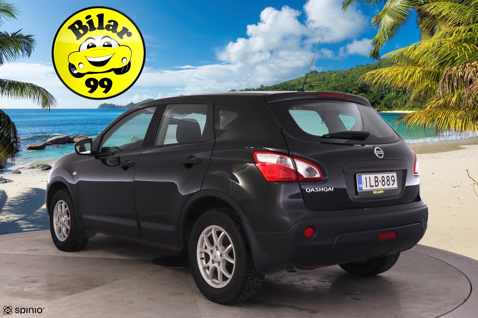 Nissan Qashqai 2013 1,6L Stop / Start System Visia 2WD 5M/T Select - YritysOutlet - Myydään vain yrityksille - Lisävalo / 2x renkaat ja vanteet hyvässä pinnassa / Poikkeuksellisen hyvän huoltohistoria! / Leimaa 08/2026 / Korilleen siisti 