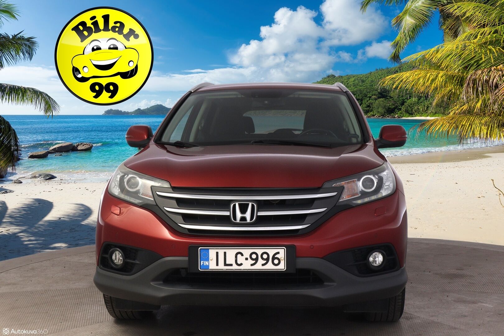 Honda CR-V 2013 Lifestyle Business - Lohko / P.Kamera / Koukku / Nahka-alcantara / Xenon / Suomi-auto / HILJATTAIN KATSASTETTU!
