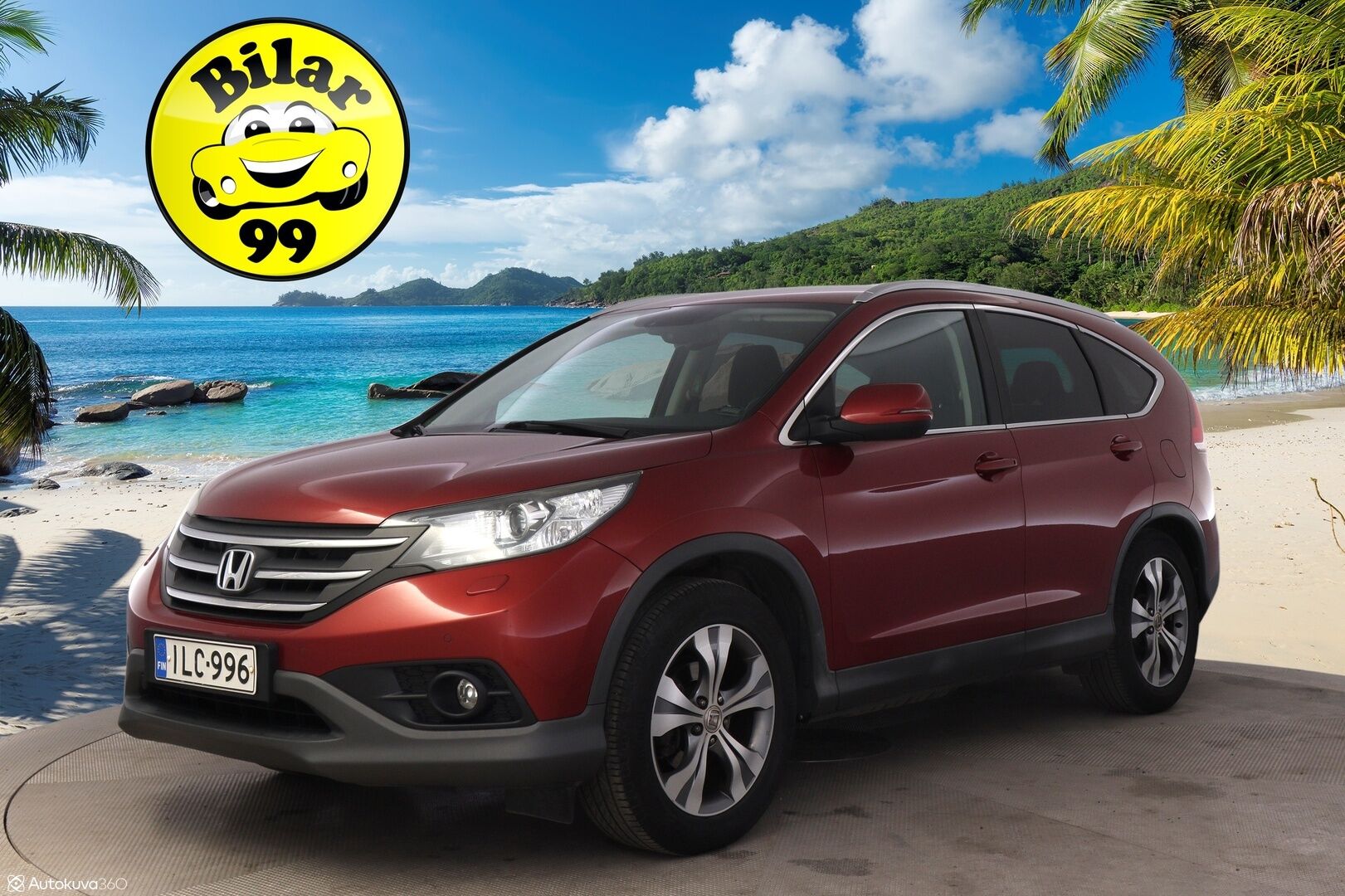 Honda CR-V 2013 Lifestyle Business - Lohko / P.Kamera / Koukku / Nahka-alcantara / Xenon / Suomi-auto / JUURI KATSASTETTU!