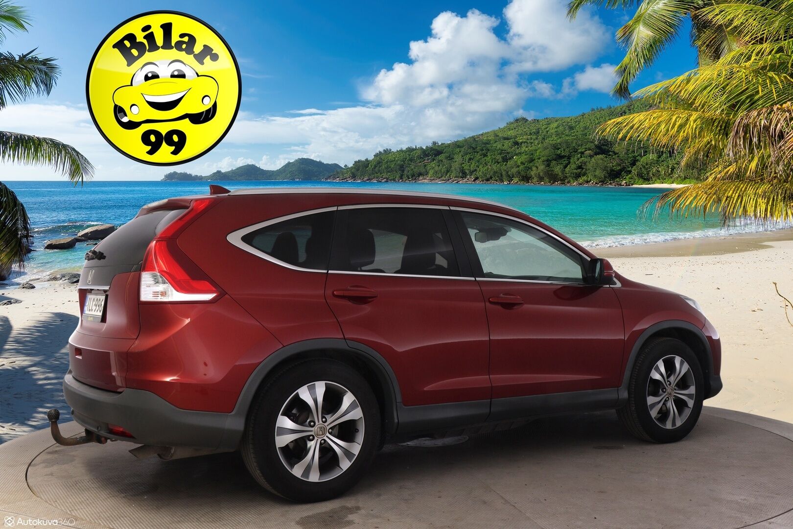 Honda CR-V 2013 Lifestyle Business - Lohko / P.Kamera / Koukku / Nahka-alcantara / Xenon / Suomi-auto / JUURI KATSASTETTU!