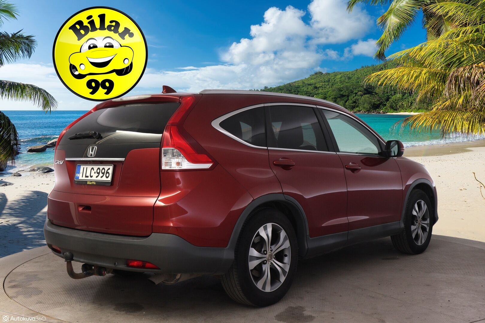 Honda CR-V 2013 Lifestyle Business - Lohko / P.Kamera / Koukku / Nahka-alcantara / Xenon / Suomi-auto / JUURI KATSASTETTU!