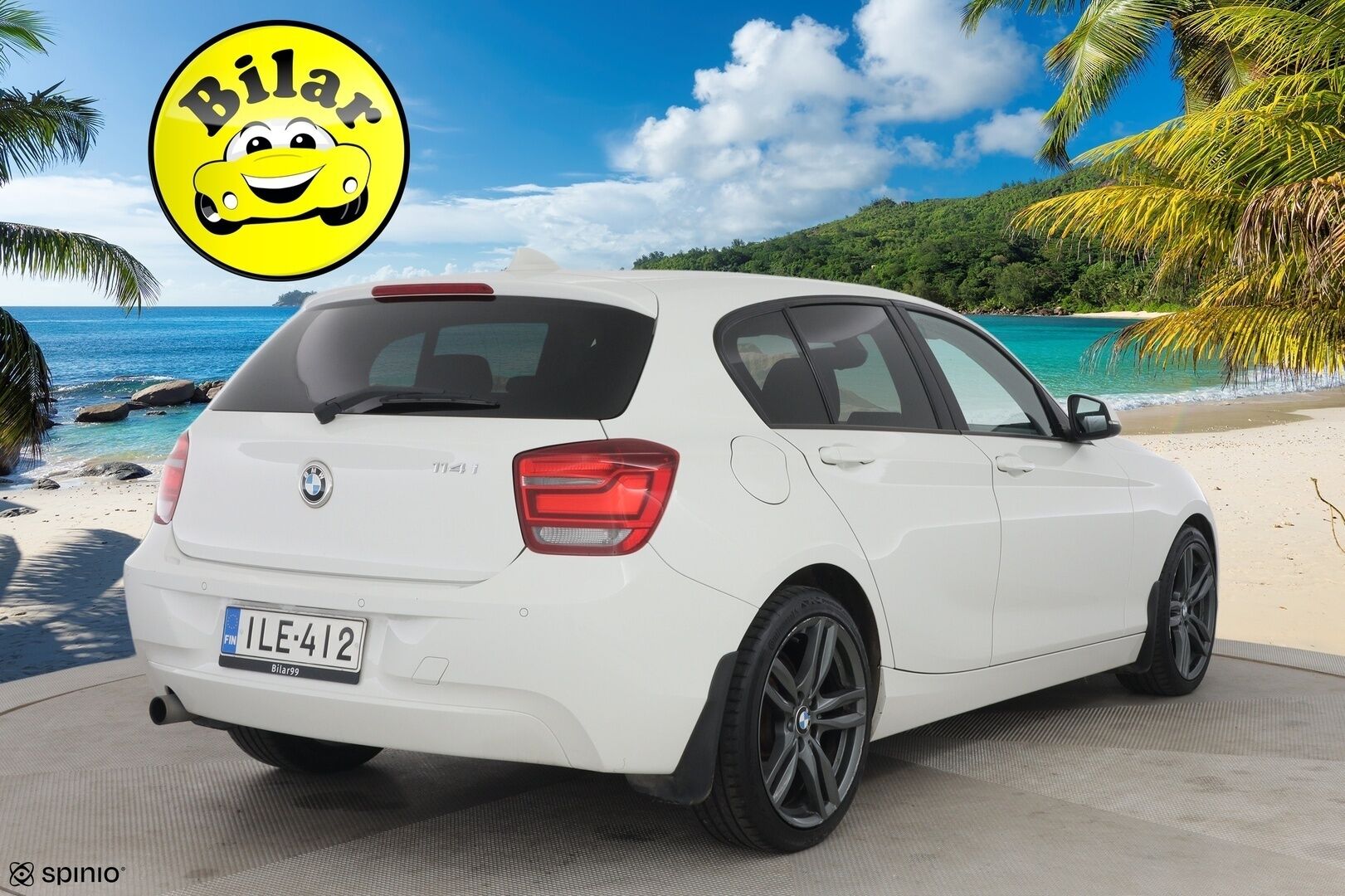 BMW 114 2013 F20 114i TwinPower Turbo Business -  Myydään huutokaupat.com| Suomi-auto | Lohkolämmitin + sisätilanlämmitin | Pysäköintitutka | Keyless | Bluetooth | Kahdet aluvanteet | Sähköinen huoltokirja 