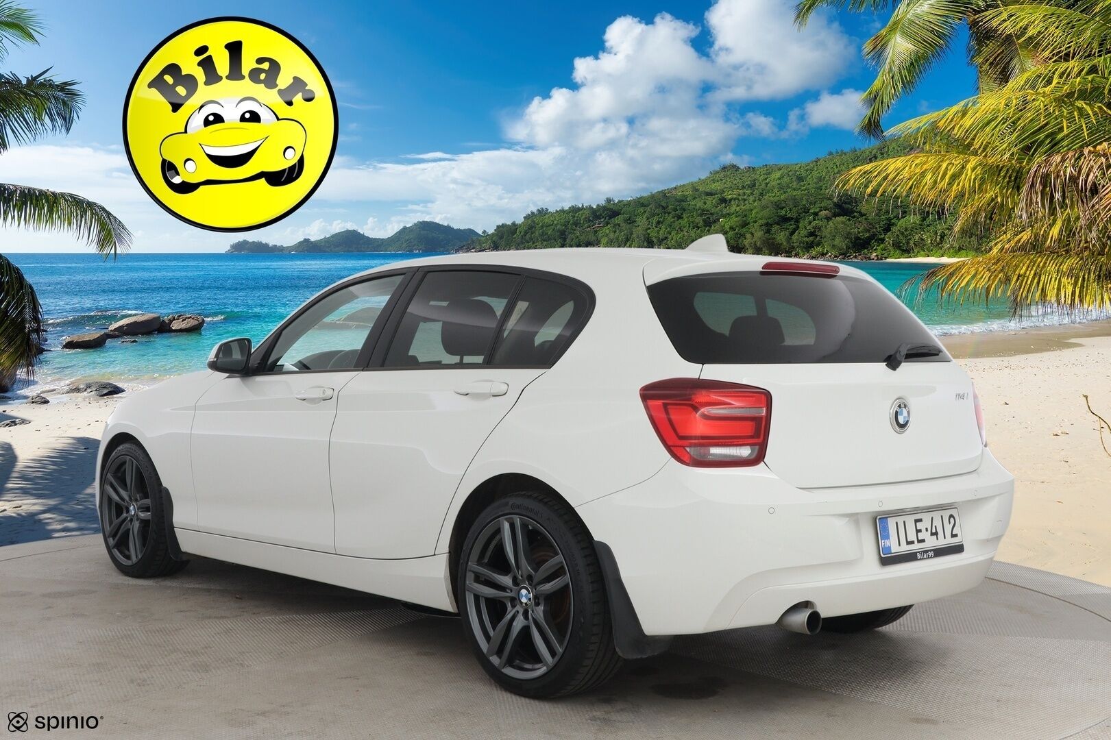 BMW 114 2013 F20 114i TwinPower Turbo Business -  Myydään huutokaupat.com| Suomi-auto | Lohkolämmitin + sisätilanlämmitin | Pysäköintitutka | Keyless | Bluetooth | Kahdet aluvanteet | Sähköinen huoltokirja 