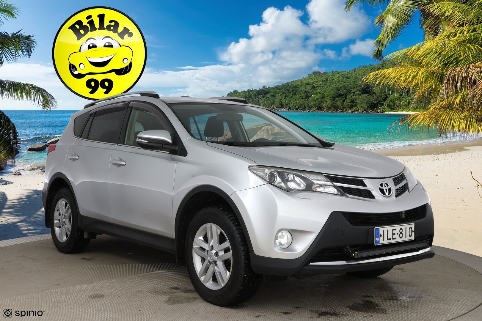 Toyota RAV4 2013 2,0 Valvematic AWD Active / YritysOutlet - Myydään vain yrityksille / - Vakkari / Navi / P-kamera / Koukku / LED-valot / Sähköluukku / Bluetooth / Lohko+puhallin / 2x renkaat /