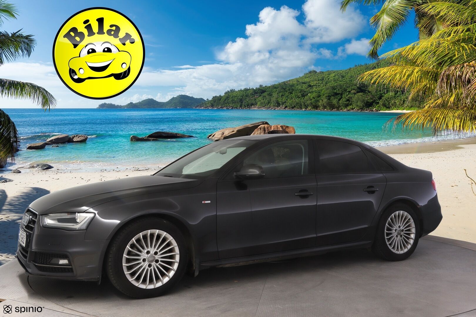 Audi A4 2014 Sedan Business 2,0 TDI 130 kW quattro S tronic S Line - | S-line Ulkopaketti | Tutkat | Vakionopeudensäädin | Webasto | Neliveto | Aluvanteet kesä- ja talvirenkaissa | Urheiluistuimet | Suomi-auto |