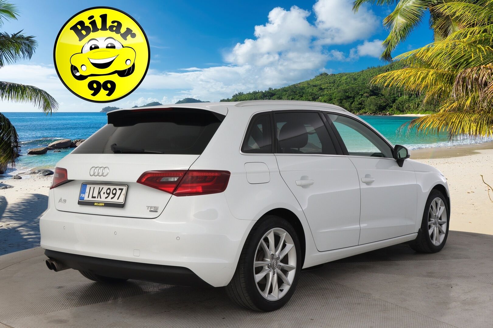Audi A3 2014 Sportback Business Sport 1,8 TFSI 132 kW quattro S tronic  *Adapt.vakkari/  Sporttipenkit/  Tutkat/  Lohko* - Suomiauto/ Bt / 2x renkaat