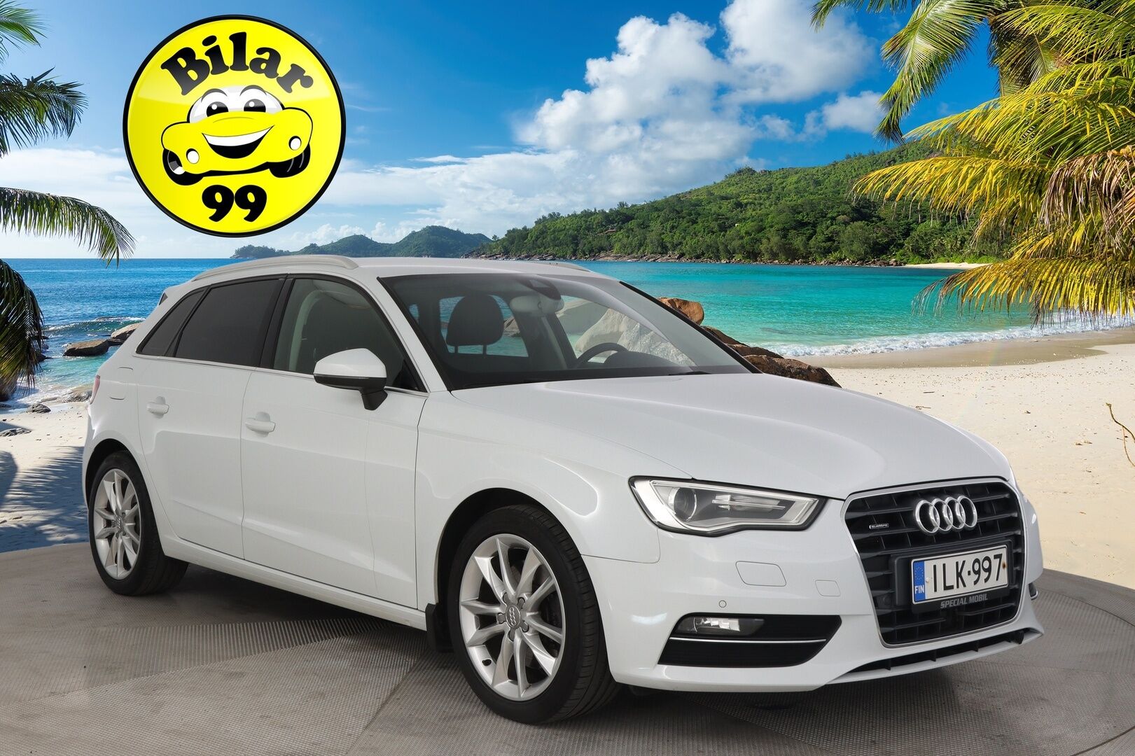 Audi A3 2014 Sportback Business Sport 1,8 TFSI 132 kW quattro S tronic  *Adapt.vakkari/  Sporttipenkit/  Tutkat/  Lohko* - Suomiauto/ Bt / 2x renkaat