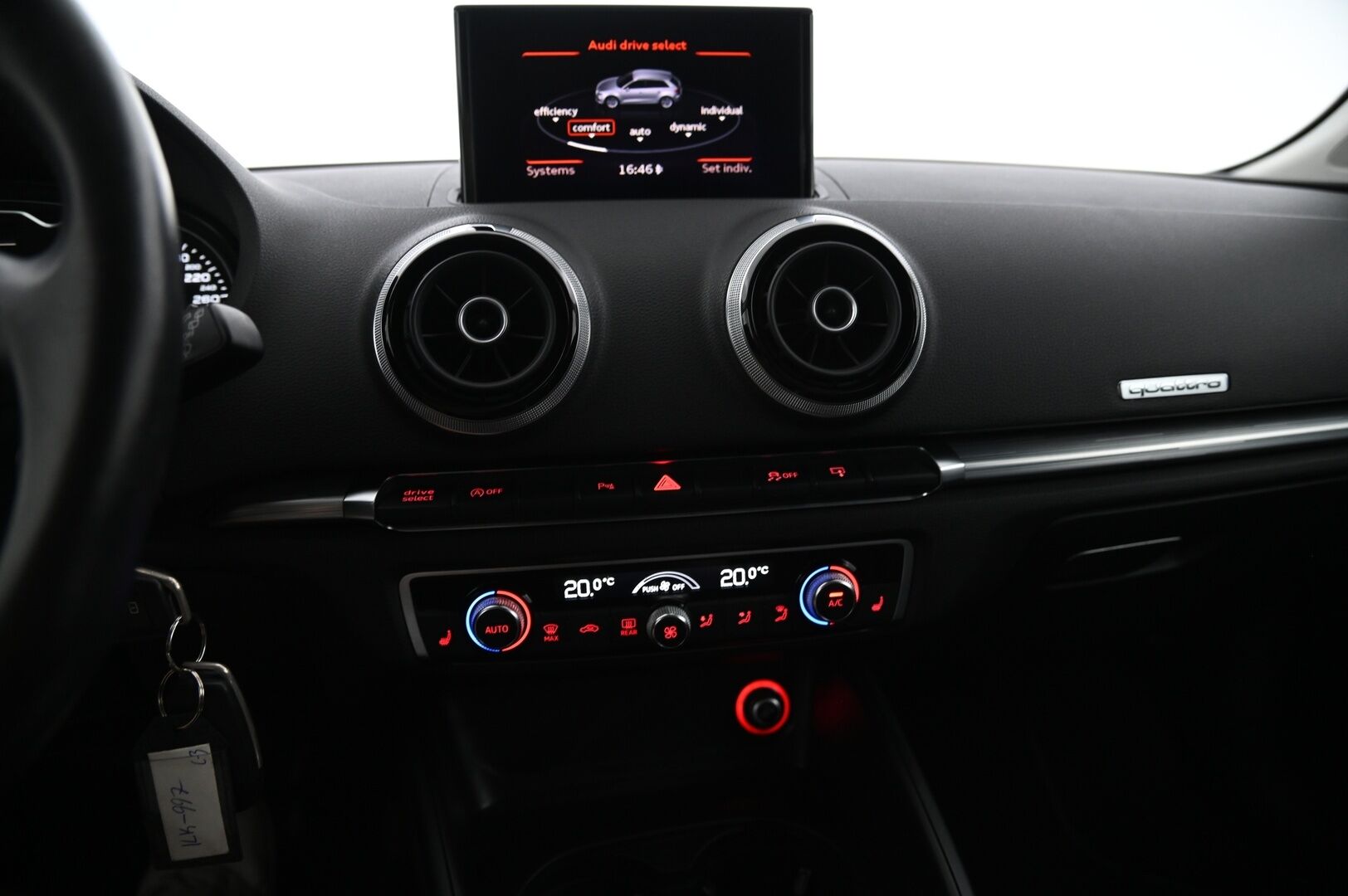 Audi A3 2014 Sportback Business Sport 1,8 TFSI 132 kW quattro S tronic  *Adapt.vakkari/  Sporttipenkit/  Tutkat/  Lohko* - Suomiauto/ Bt / 2x renkaat