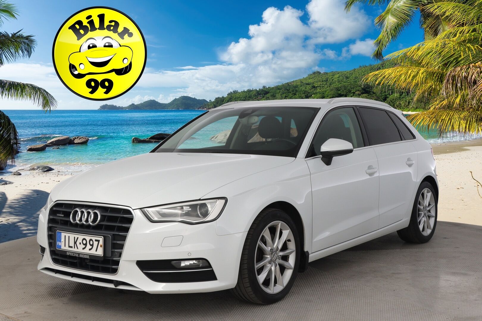 Audi A3 2014 Sportback Business Sport 1,8 TFSI 132 kW quattro S tronic  *Adapt.vakkari/  Sporttipenkit/  Tutkat/  Lohko* - Suomiauto/ Bt / 2x renkaat