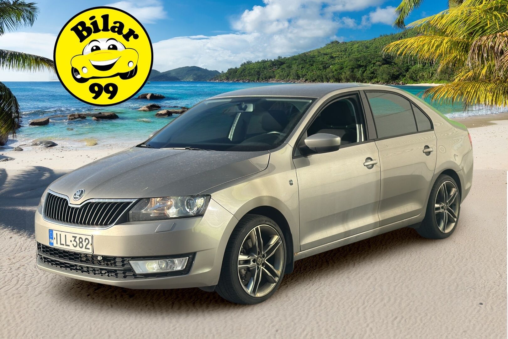 Skoda Rapid 2014 1,2 TSI 105 Elegance / Lohkolämmitin / Suomi-Auto / P-Tutka / Xenon / Navi - Hyvä huoltohistoria! - HULLUT AVAJAISHULINAT KORKOTARJOUS 3,29 %