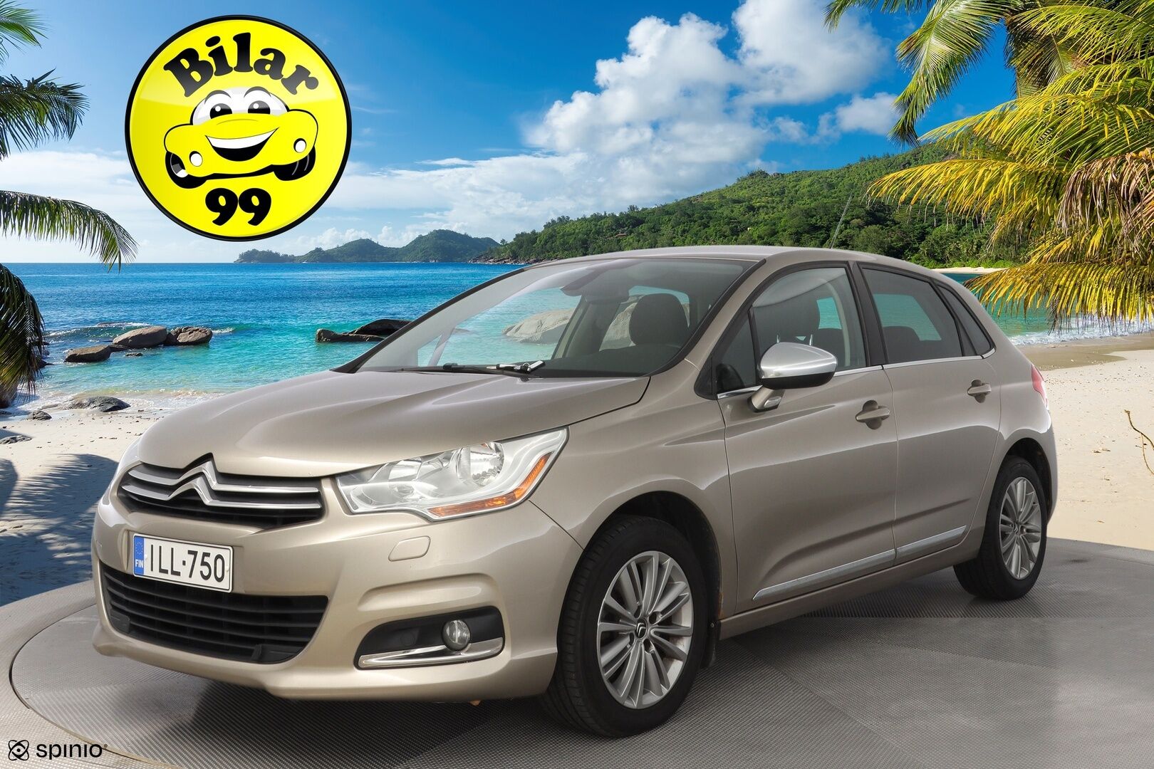 Citroen C4 2013 HDi 92 Edition  *Vakkari / Lohkolämmitin / P. Tutkat / Ilmastointi* - Suomi-auto / Kahdet alumiinivanteet renkailla! / Viimeisin huolto 06/25! / Pitkä leima!