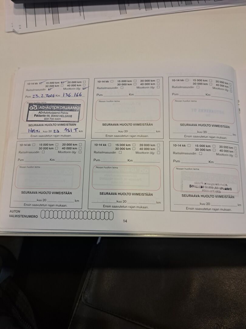 Nissan Note 2014 1,2 Visia 5MT YritysOutlet - Myydään vain yrityksille * Lohkolämmitin / 2x renkaat * - Tämä auto myydään YritysOutlet -valikoimasta vain yritykselle / Suomi-auto / Maltilliset kilometrit! / Viim. huolto 2/2026 136tkm kohdalla!