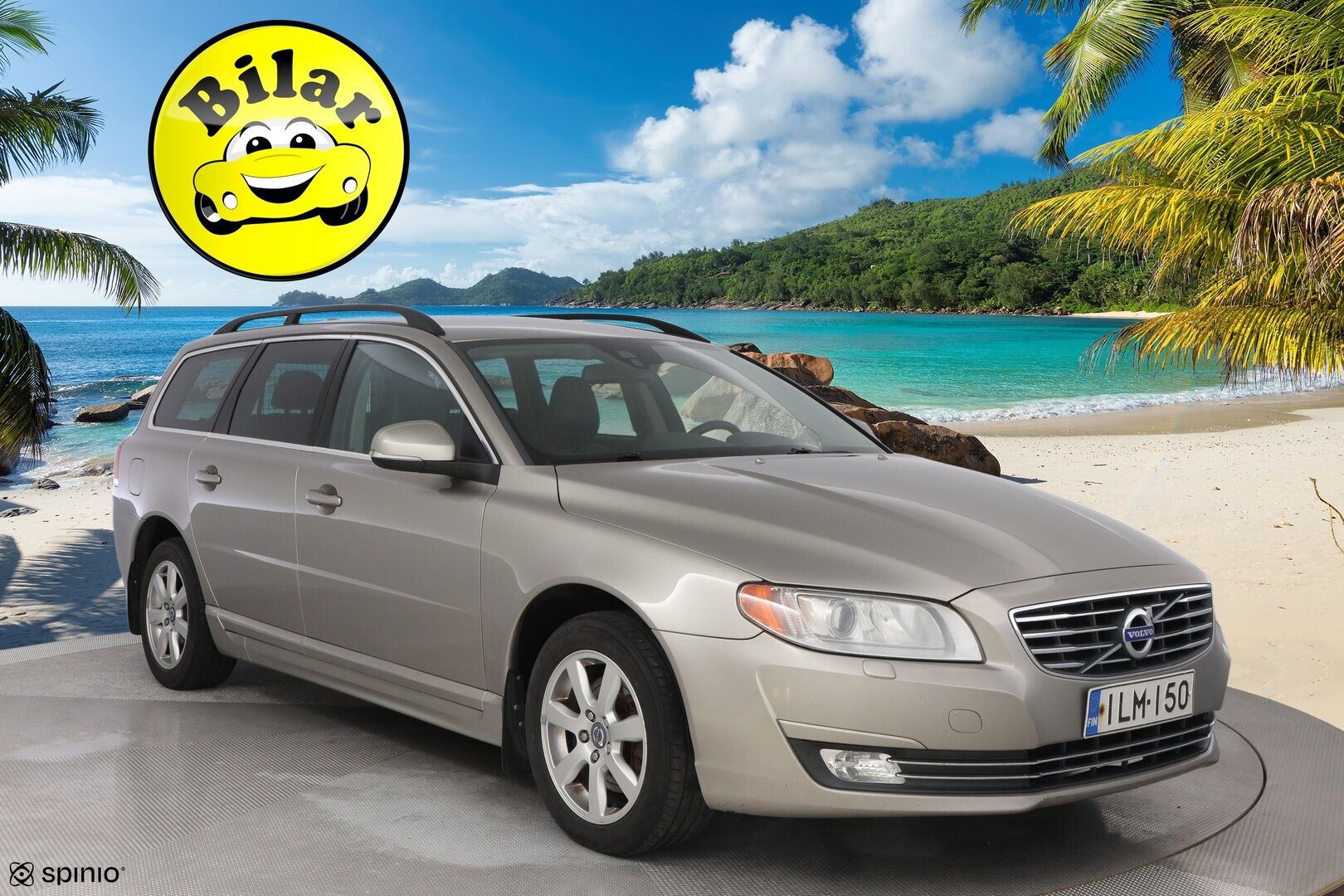 Volvo V70 2014 D4 Momentum Taksi aut - Suomi-auto | Webasto | Koukku | Nahkasisusta | High Performance Audio | Digimittaristo | Xenon | Jakopää tehty!