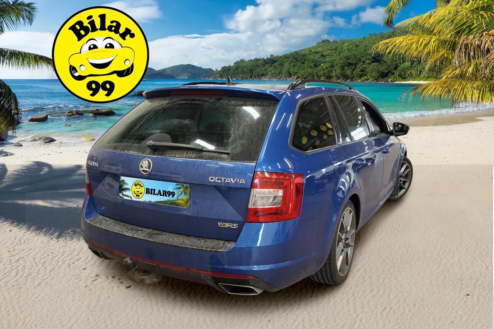 Skoda Octavia 2014 Combi 2,0 TSI RS DSG Autom. - | Webasto | ACC | Koukku | Ketju rempattu | Puolinahat | KESSY | Lämmitettävä tuulilasi | 2x renkaat aluvanteilla | 