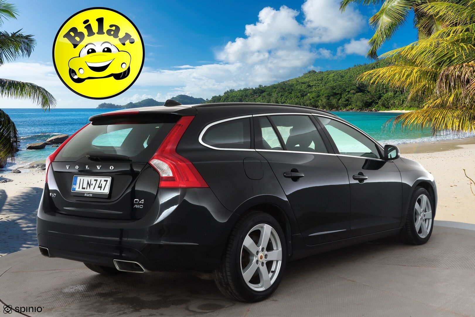 Volvo V60 2014 D4 AWD Business Edition aut - | Webasto | Facelift | Vakkari | Xenon | Kaarevalot | P.tutka | High performance Audio | City Safety | 2x renkaat aluin | Suomiauto | 