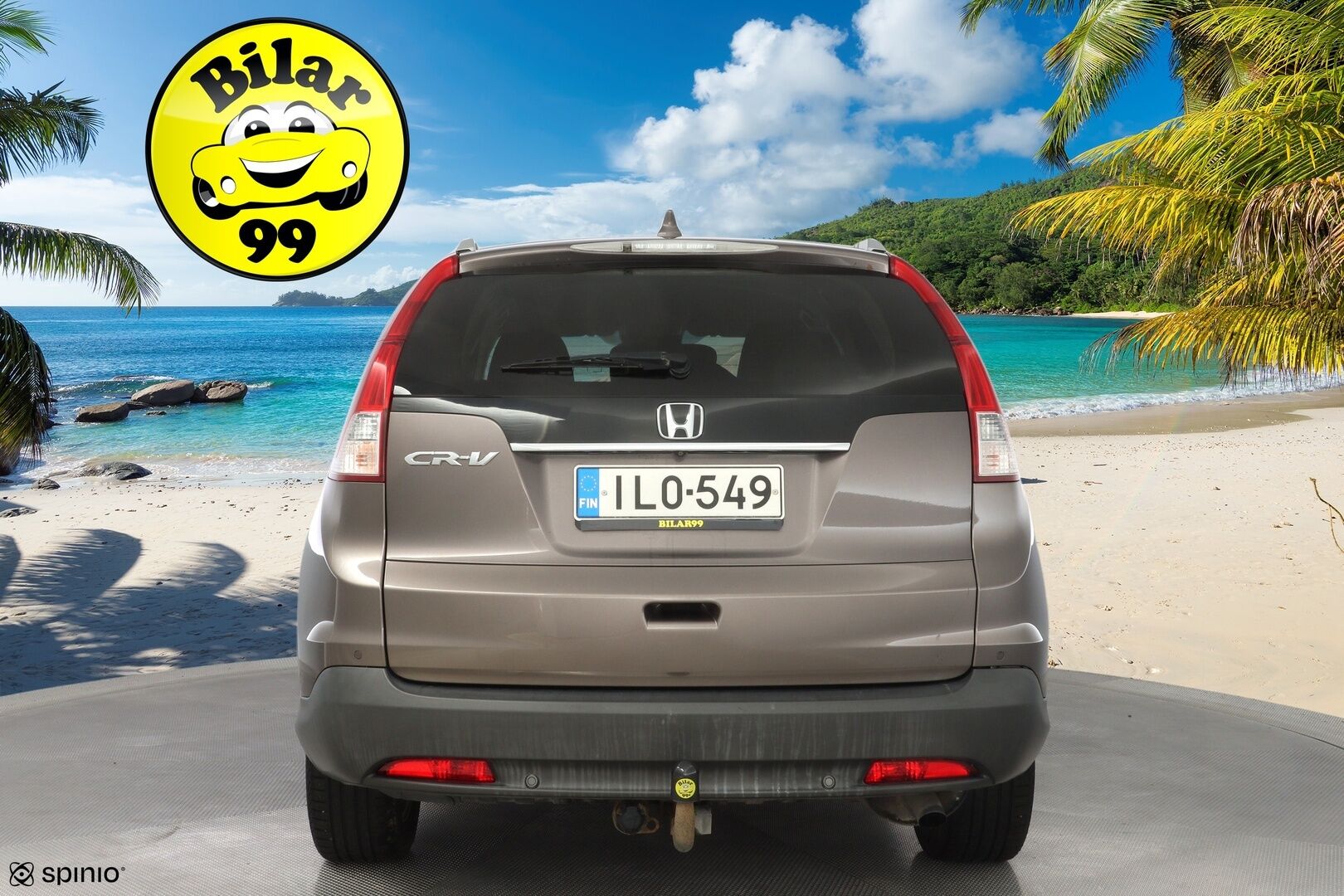 Honda CR-V 2014 1,6 Diesel Lifesyle Business * P.Kamera / Nahka-alcantara / Vakkari / Vetokoukku - Suomi-auto / Kahdet renkaat alumiinivantein / Vetokoukku / Fiksu huoltohistoria