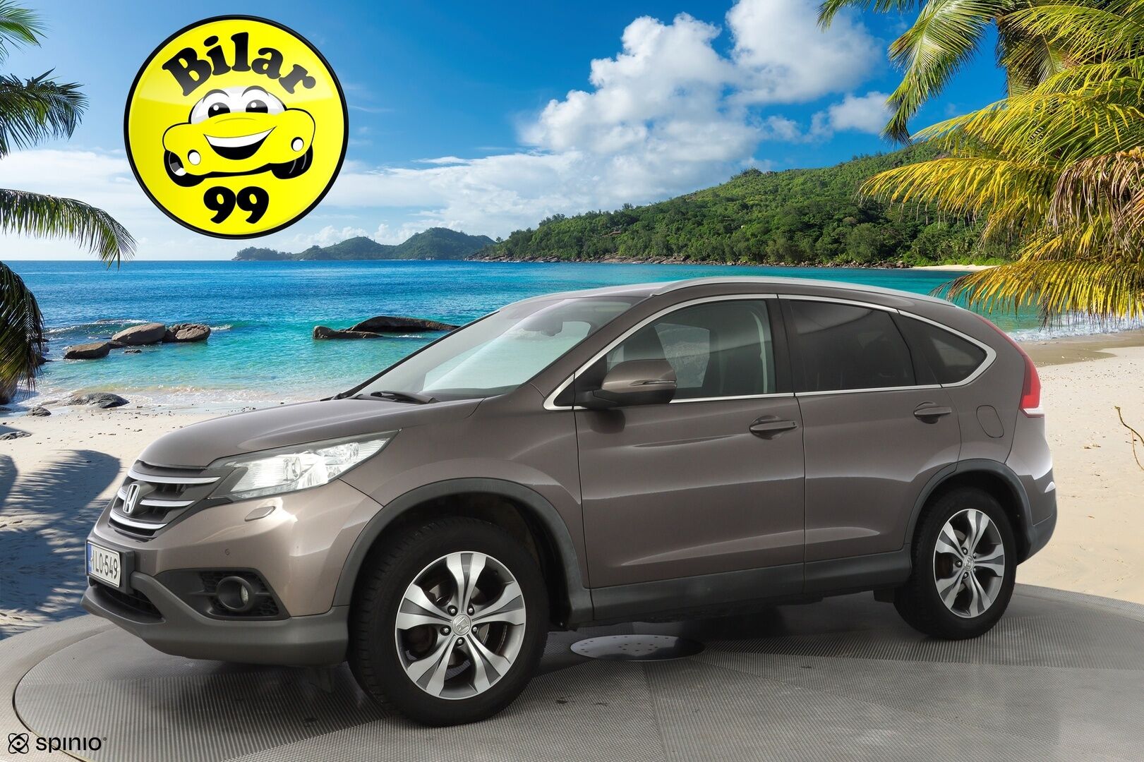 Honda CR-V 2014 1,6 Diesel Lifesyle Business * P.Kamera / Nahka-alcantara / Vakkari / Vetokoukku - Suomi-auto / Kahdet renkaat alumiinivantein / Vetokoukku / Fiksu huoltohistoria