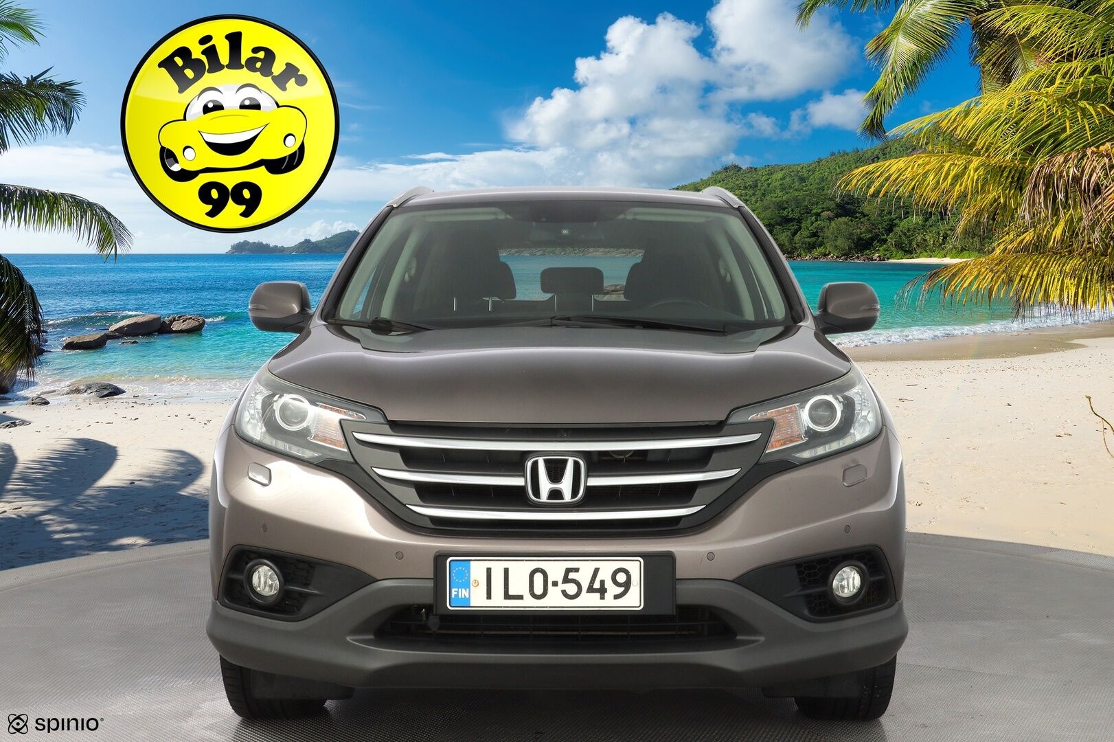 Honda CR-V 2014 1,6 Diesel Lifesyle Business * P.Kamera / Nahka-alcantara / Vakkari / Vetokoukku - Suomi-auto / Kahdet renkaat alumiinivantein / Vetokoukku / Fiksu huoltohistoria