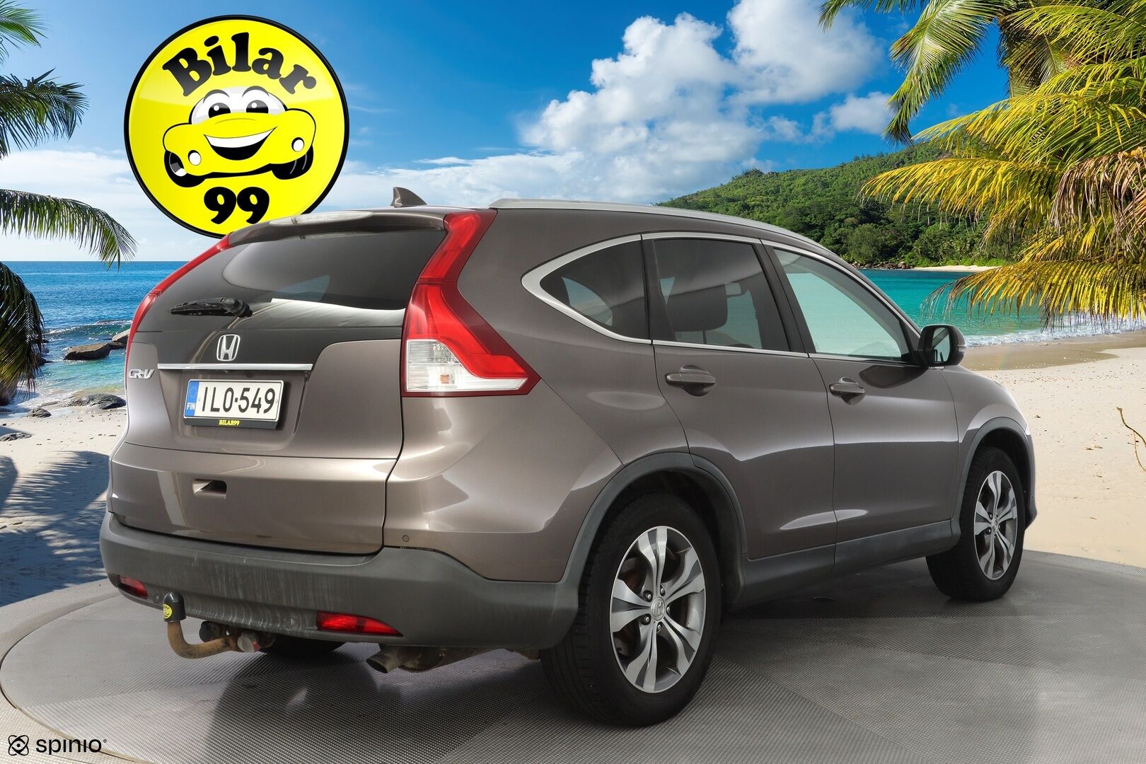 Honda CR-V 2014 1,6 Diesel Lifesyle Business * P.Kamera / Nahka-alcantara / Vakkari / Vetokoukku - Suomi-auto / Kahdet renkaat alumiinivantein / Vetokoukku / Fiksu huoltohistoria